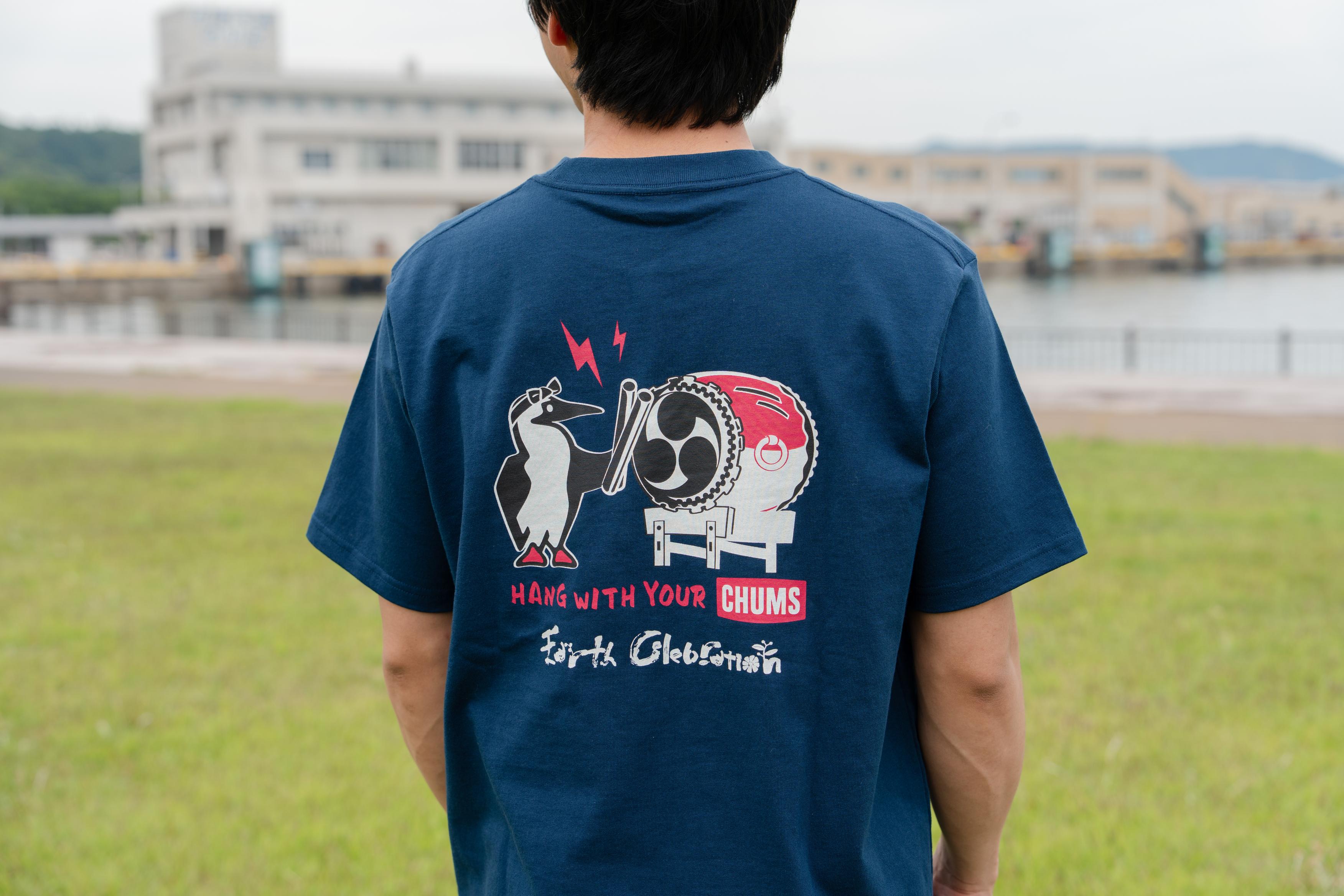 CHUMS × Earth Celebration 2026 T-shirt（大太鼓）